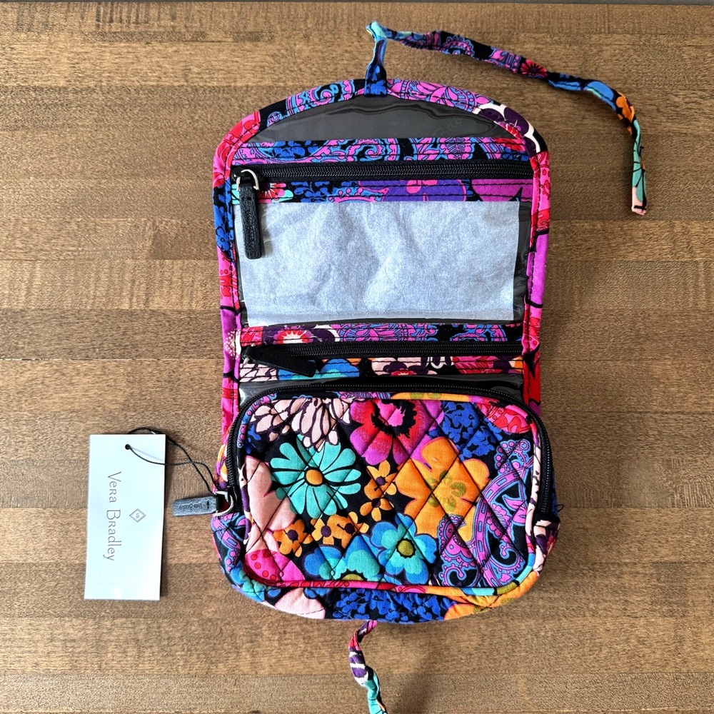 Vera Bradley MultiColor Floral Jewelry Case in Floral Fiesta